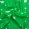 1 Yard Kelly Green Blocked In Cotton Gauze Fabric 57 inch Width